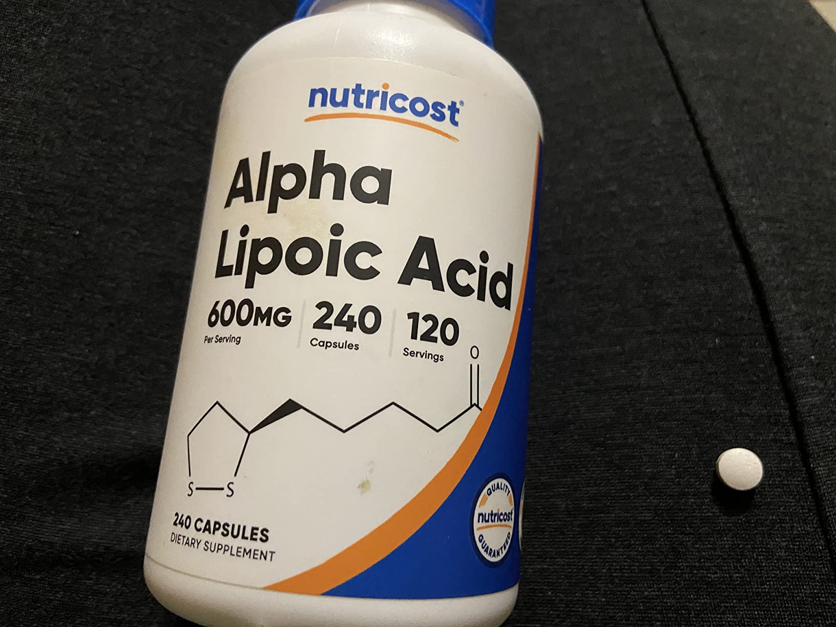 Nutricost Alpha Lipoic Acid 600mg Per Serving, 240 Capsules - Gluten Free, Vegetarian Capsules, Soy Free & Non-GMO customer photo 2