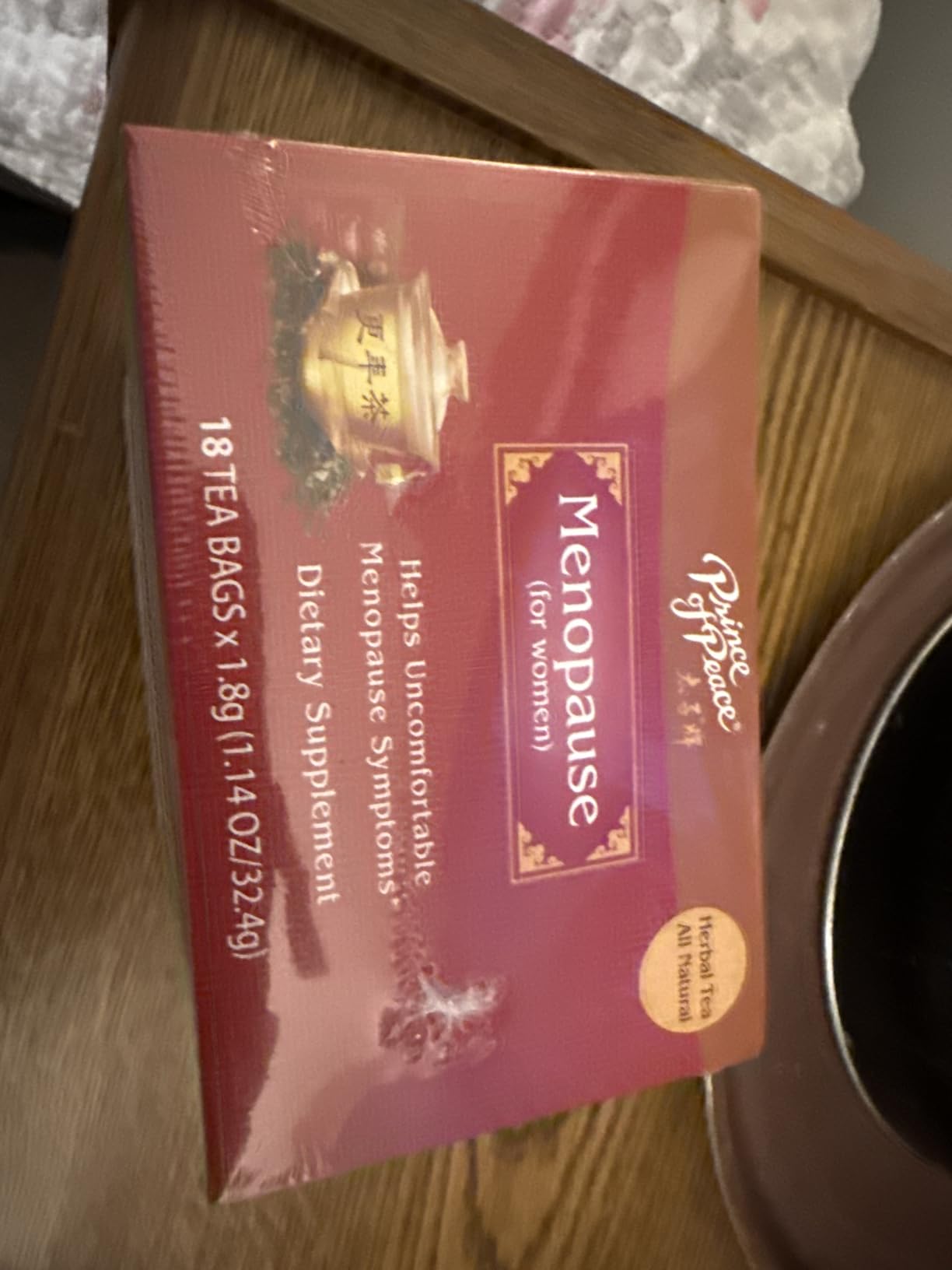 Prince of Peace Menopause Herbal Tea, 18 Bags customer photo 1