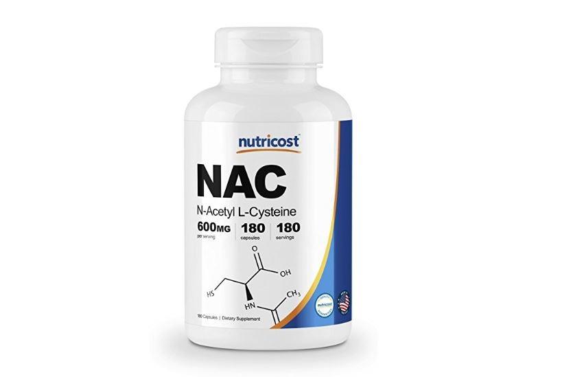 Nutricost N-Acetyl L-Cysteine (NAC) 600mg, 180 Capsules - Non-GMO, Gluten Free customer photo 2