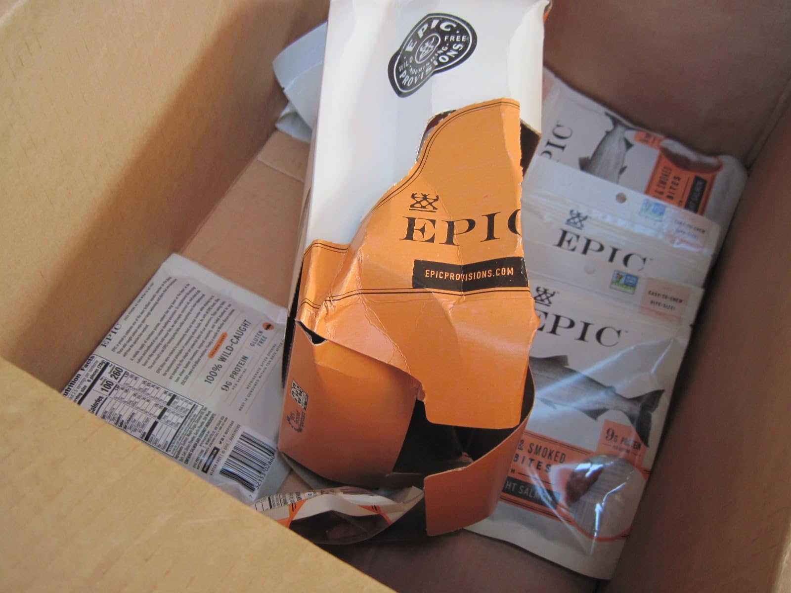 EPIC Maple Glazed and Smoked Salmon Bites, Paleo Friendly, Protein Snacks, 8 Ct, 20 oz customer photo 1