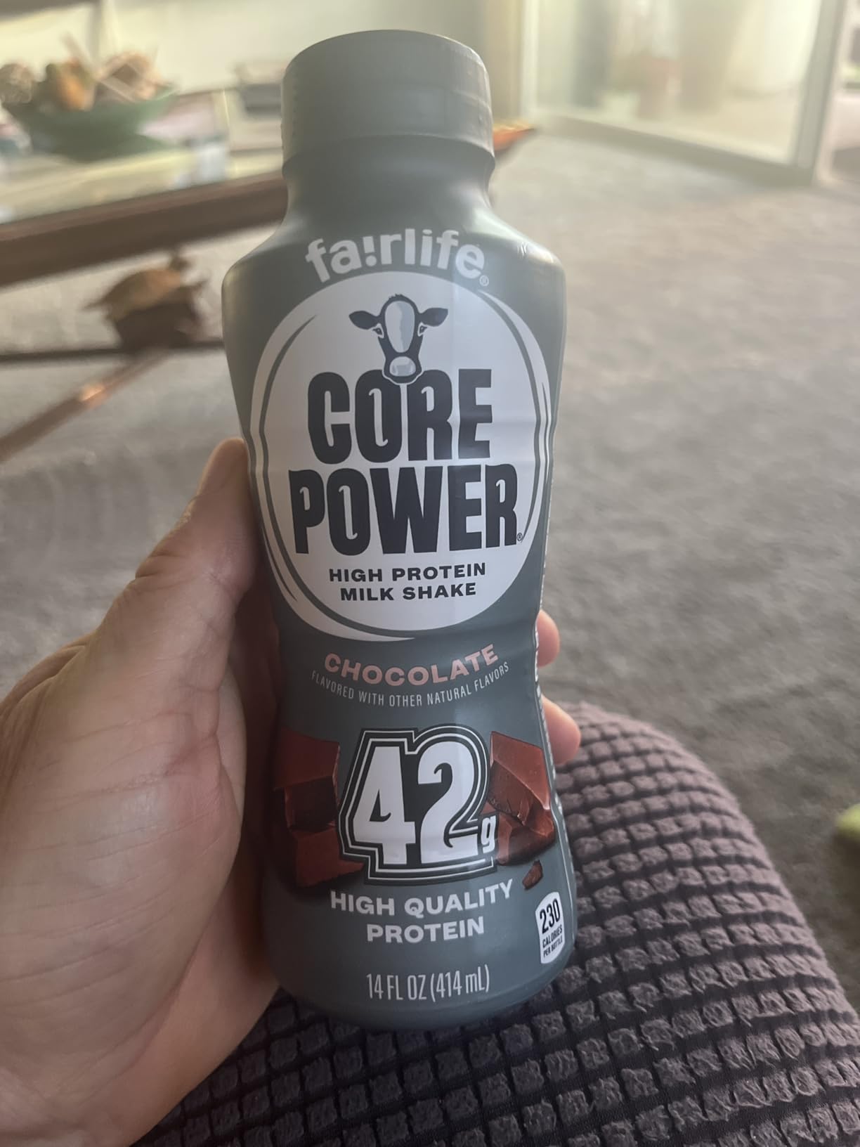 Core Power Fairlife Elite 42g High Protein Milk Shakes For kosher diet, Ready to Drink for Workout Recovery, Chocolate, 14 Fl Oz (Pack of 12), Liquid, Bottle customer photo 1
