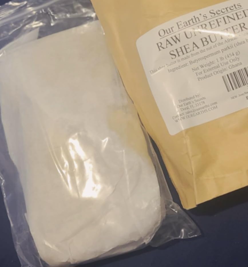 Our Earth's Secrets Ivory Raw Unrefined Shea Butter Top Grade, 1 Pound customer photo 1