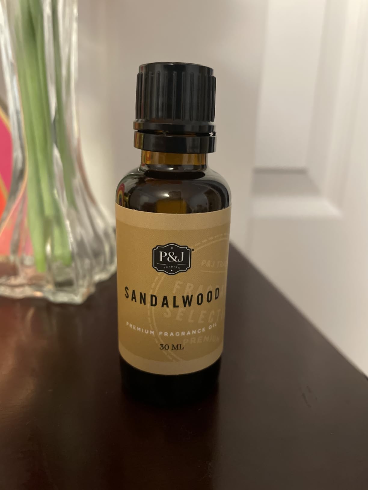 P&J Fragrance Oil - Sandalwood 100ml - Candle Scents, Soap Making, Diffuser Oil, Body Care customer photo 1