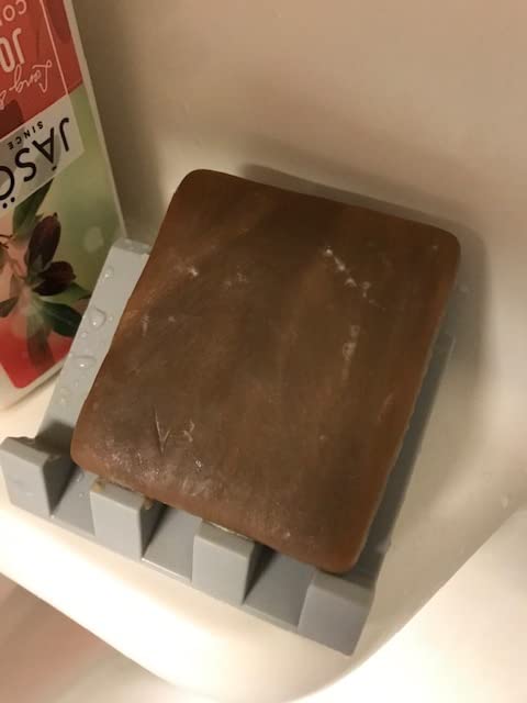 Lavender Goats Milk Soap Bar with Oats - Gentle Exfoliating Bath Soap. Moisturizing Dry Skin Face & Body Wash. Mild Natural and Organic Soap. Made in the USA customer photo 1