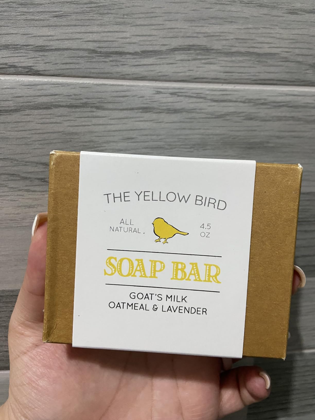 Lavender Goats Milk Soap Bar with Oats - Gentle Exfoliating Bath Soap. Moisturizing Dry Skin Face & Body Wash. Mild Natural and Organic Soap. Made in the USA customer photo 2