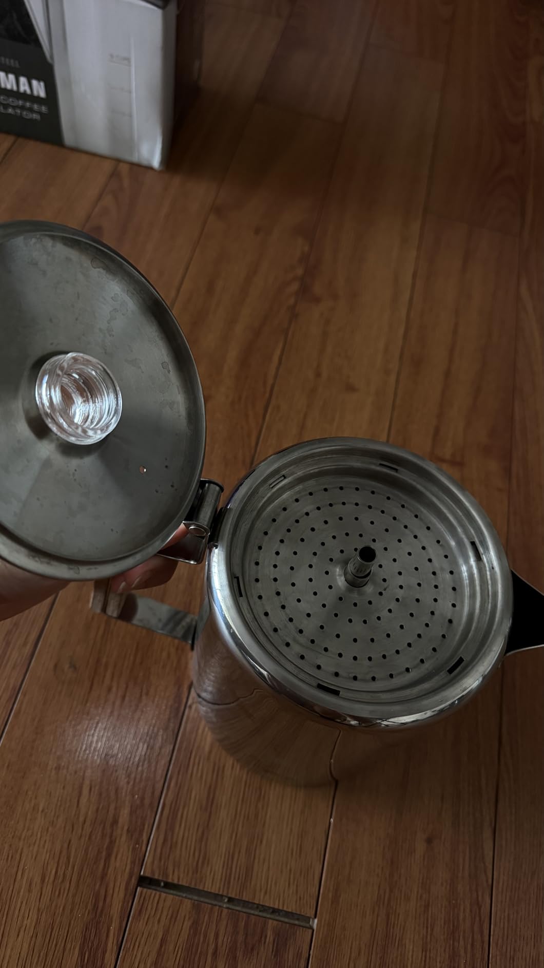 COLETTI Bozeman Percolator Coffee Pot - NO Aluminum or Plastic [9 cup] customer photo 2