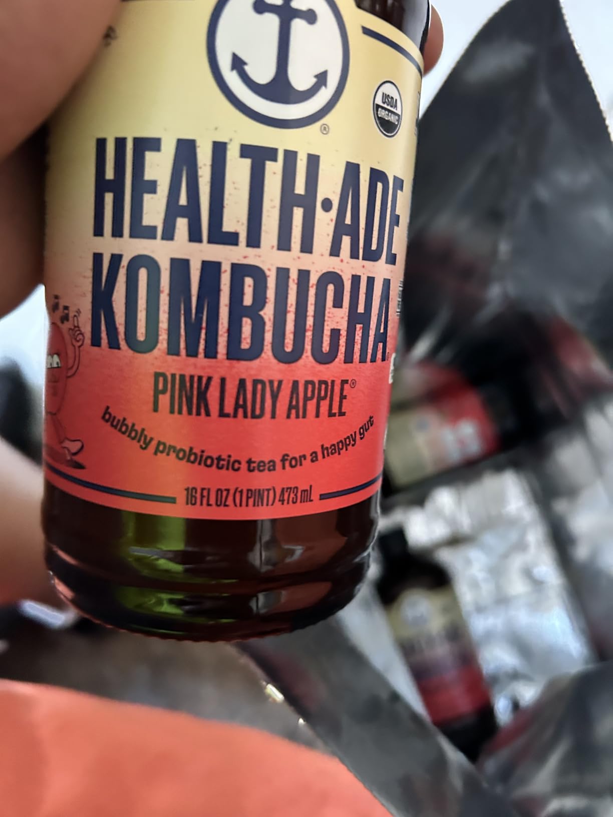 Health Ade, Kombucha Apple Pink Lady 16Fz Organic, 16 Fl Oz customer photo 1