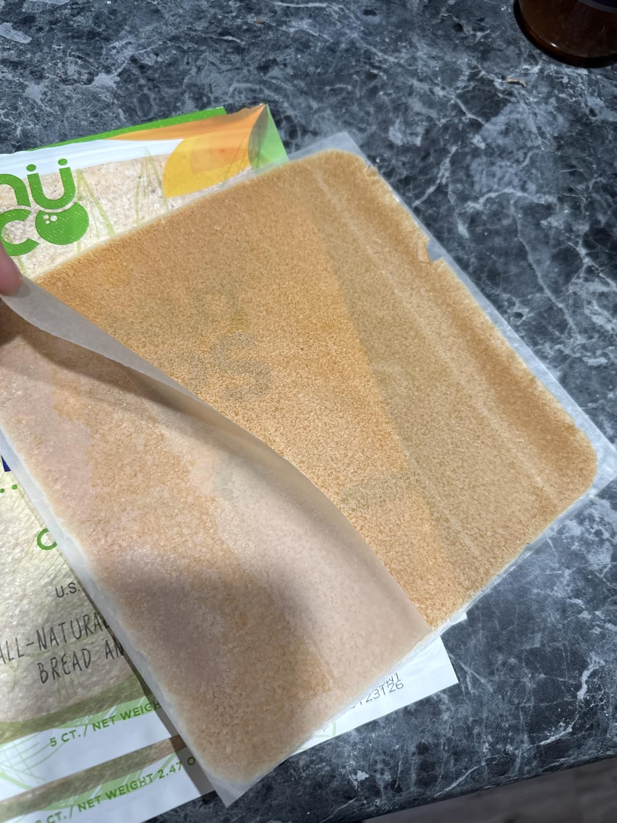 NUCO DUO Certified Organic, SHELF STABLE, All Natural, Paleo, Gluten Free, Vegan Non-GMO, Kosher Raw Veggie NUCO Coconut Wraps. NO Salt Added Low Carb and Yeast Free 10 Count customer photo 2