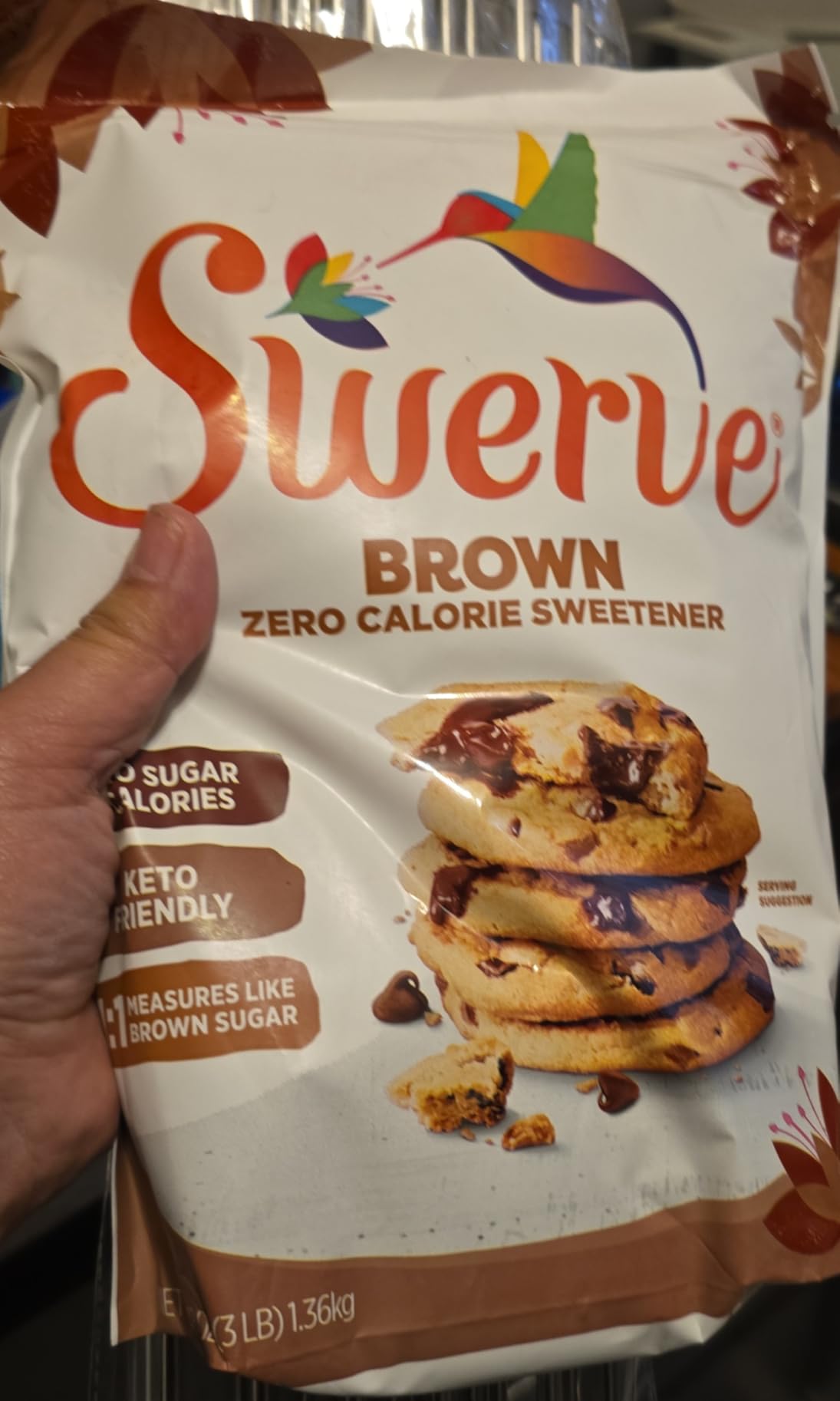 Swerve Ultimate Sugar Replacement Sweetener, Granular Sugar Substitute, Zero Calorie, Keto Friendly, Zero Sugar, Non-Glycemic, Gluten Free, 12 ounces customer photo 2