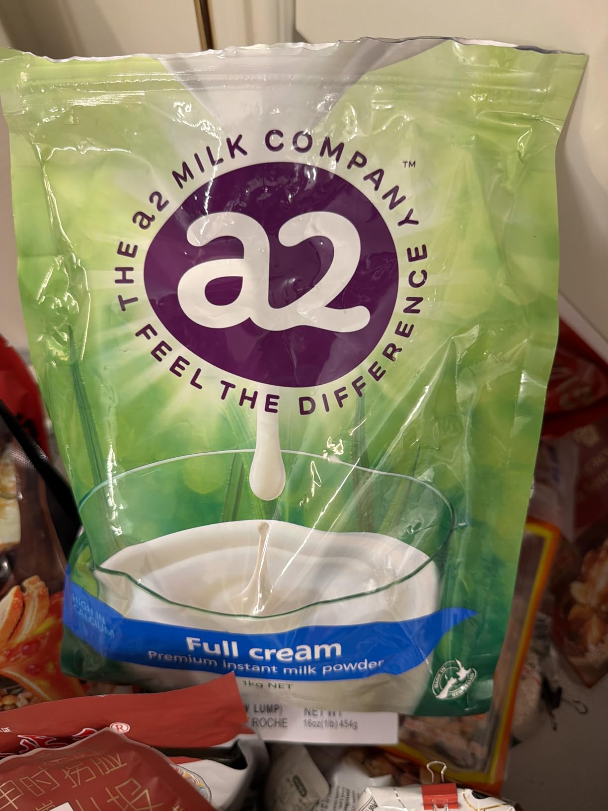 a2 Instant Milk Powder Full Cream 1 kg (Australia Import) customer photo 1
