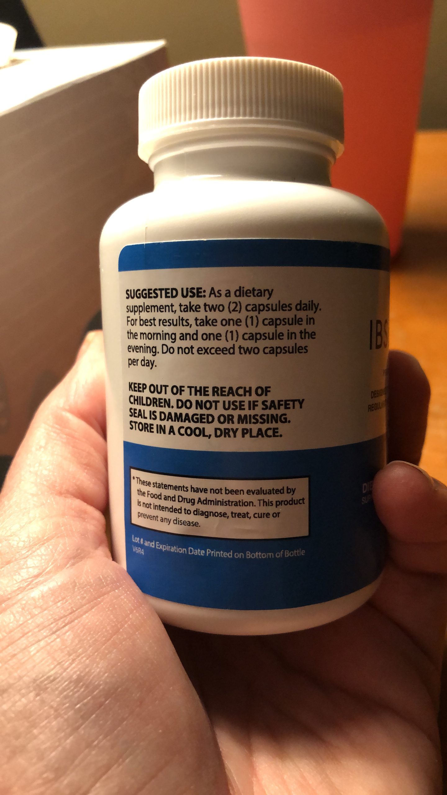 SuperNaturals IBSolution - Made in USA, Non-GMO, Gluten Free & Vegan (60 Capsules) - Digestive Gut Health Supplement With Psyllium Husk - Gas, Bloating, Diarrhea, Constipation Relief, Abdominal Pain customer photo 1