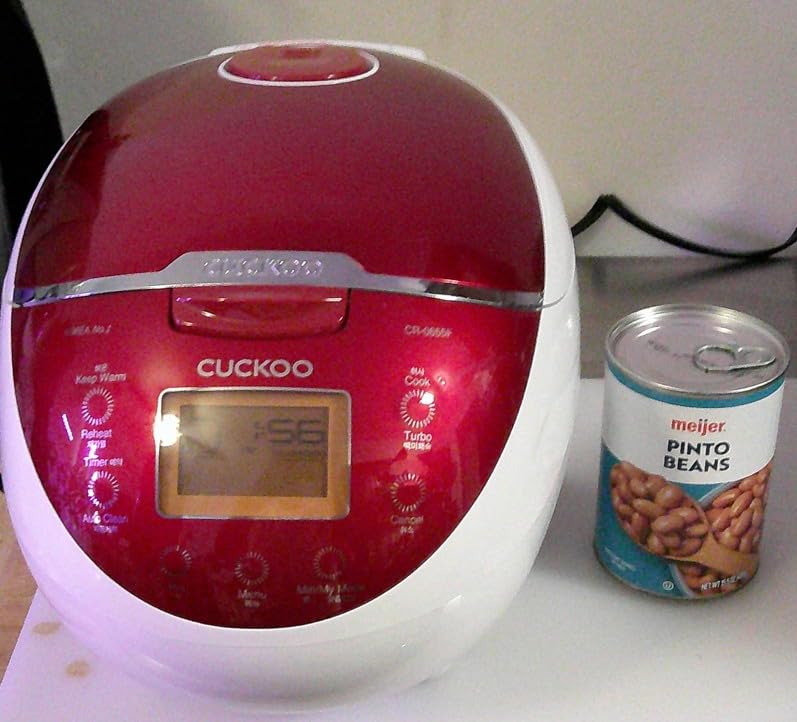 CUCKOO Micom Rice Cooker 6 Cup Uncooked / 12 Cup Cooked, Fuzzy Logic Rice Maker with Delay Timer & Keep Warm Setting, Versatile Food Steamer for Cooking, Non-Stick Inner Pot, Red (CR-0655F) customer photo 2
