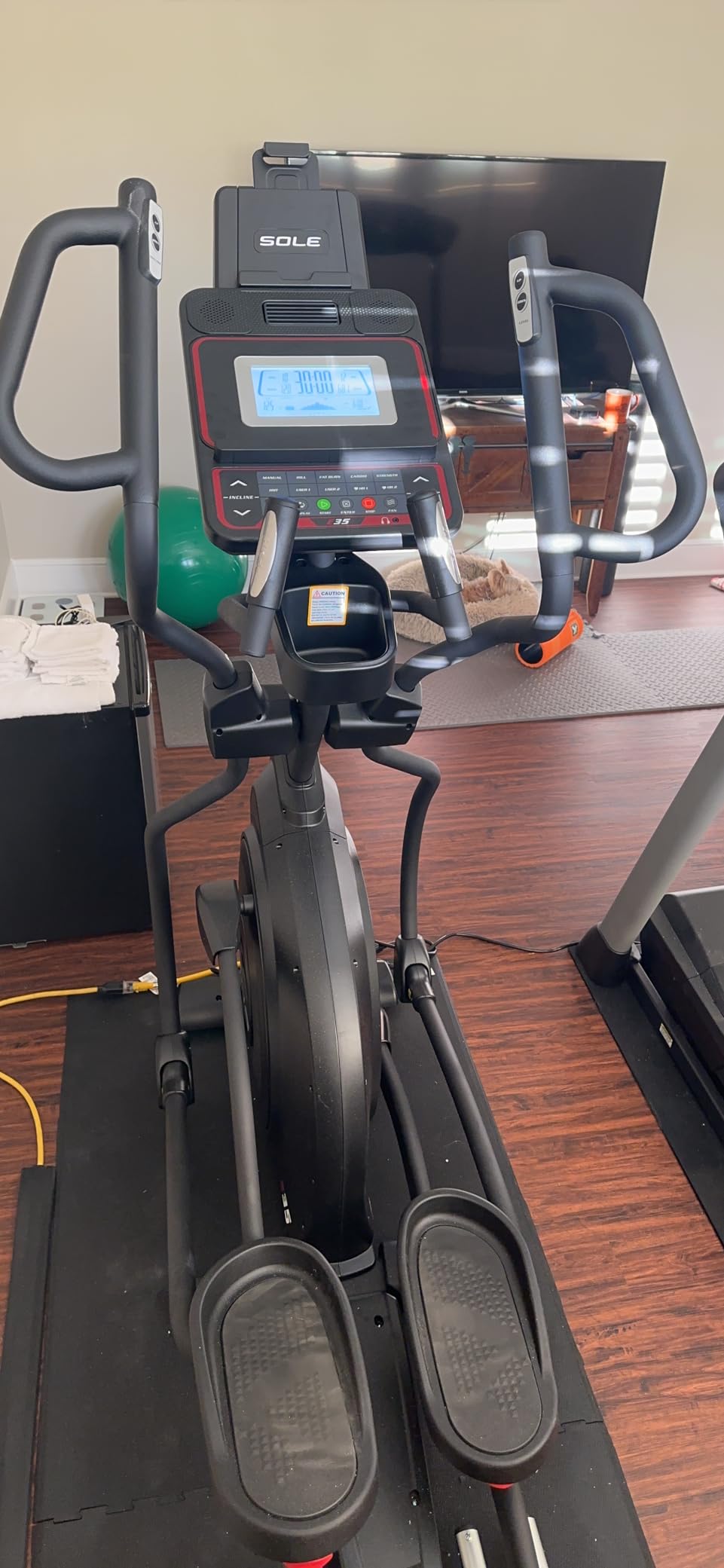 SOLE Fitness Elliptical Exercise Machines, Models E25, E35, E95, E95S, E98, Elliptical Machines for Home Use, Home Exercise Equipment for Cardio Training customer photo 1