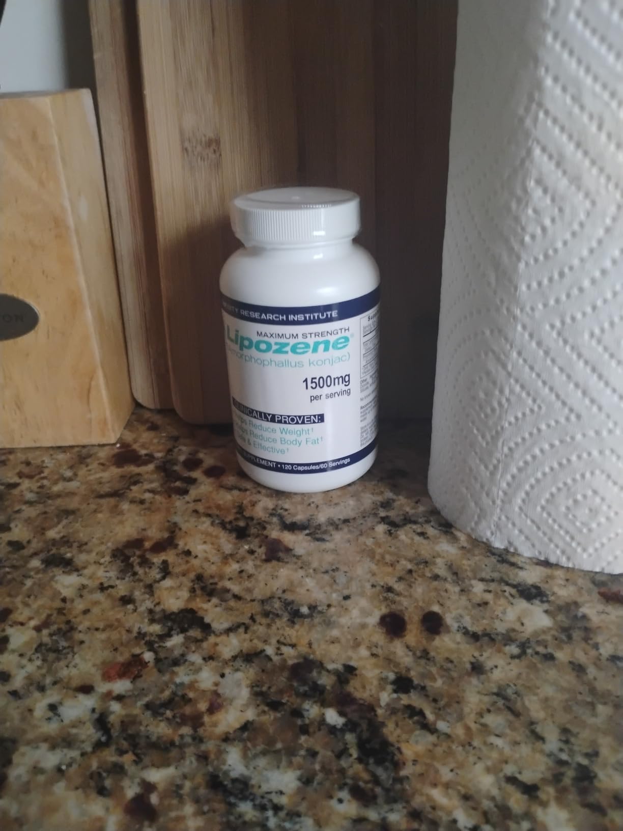 Lipozene MEGA Bottle - 120 Capsules, Making it Our Largest Size Available - Appetite Suppressant customer photo 1