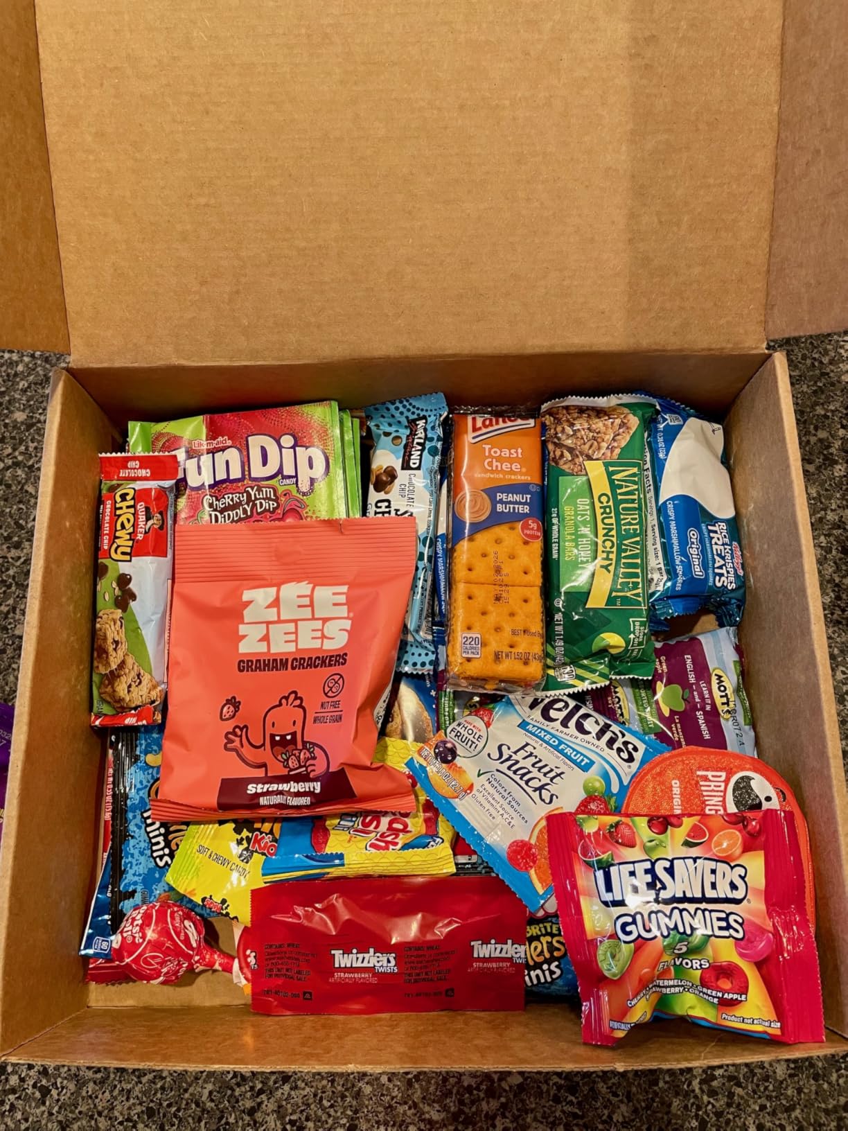 CRAVEBOX Snacks Box Variety Pack Care Package (45 Count) with Cookies, Chips, Crackers customer photo 1