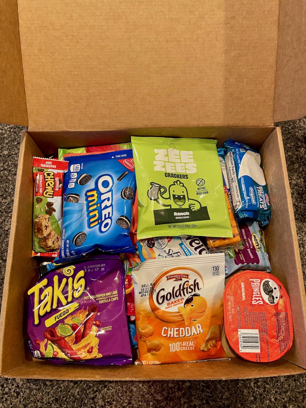 CRAVEBOX Snacks Box Variety Pack Care Package (45 Count) with Cookies, Chips, Crackers customer photo 2