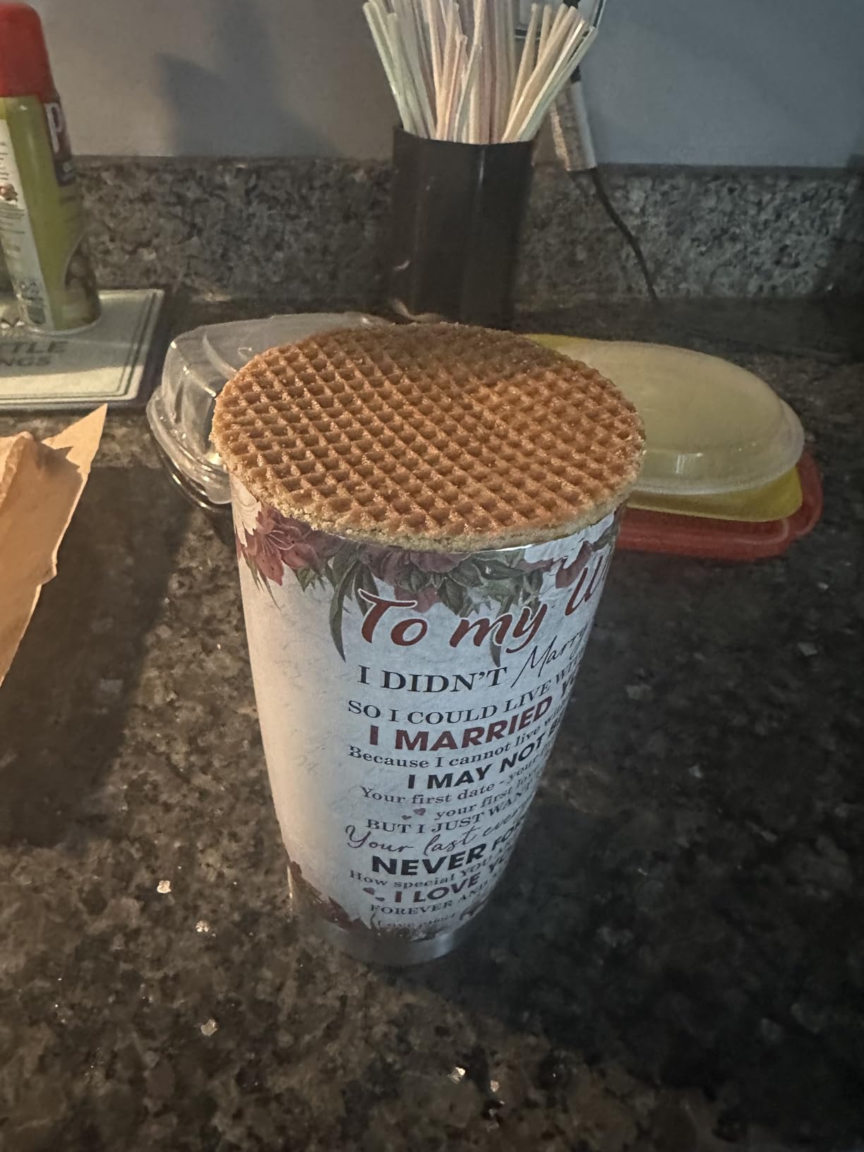 Rip Van Wafels Dutch Caramel & Vanilla Stroopwafels, Healthy Snacks, Non-GMO, Low Calorie, Low Sugar (3g), Keto Friendly, 12 Count customer photo 1