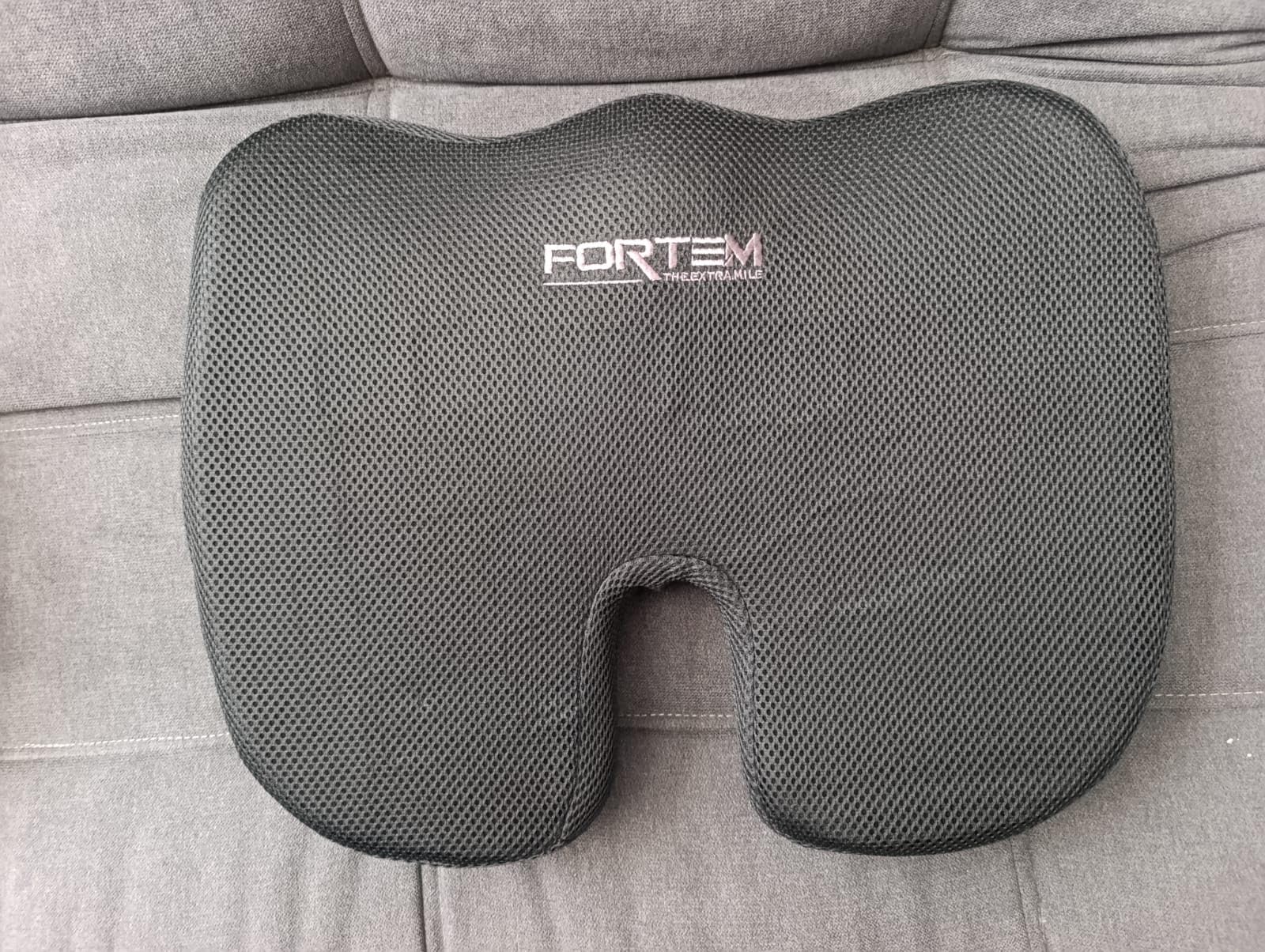 FORTEM Seat Cushion, Office Chair Cushion, Lumbar Support Pillow for Office Chair, Memory Foam Car Seat Cushions, Sciatica Coccyx Tailbone Pain Relief, Cushions for Back Support, Washable, Non Slip customer photo 1