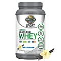 Garden of Life Sport Grass Fed Whey Protein Powder - 24g Whey Protein Isolate for Women & Men with Probiotics & Glutamine, Non-GMO, Gluten-Free, Cold-Processed, Vanilla Flavor, 20 Servings customer photo 1