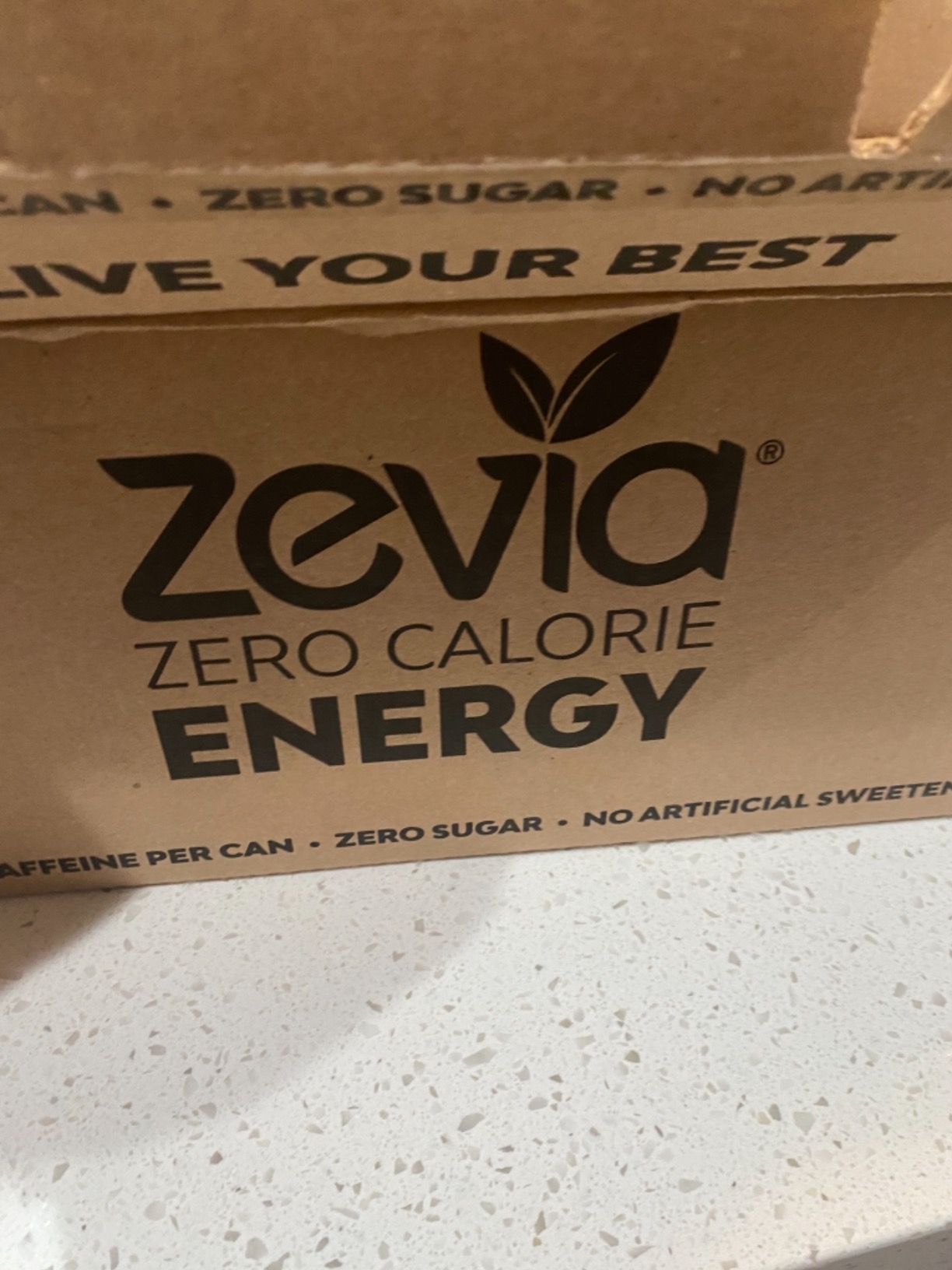 Zevia Zero Sugar Energy Drink, Classic Variety Pack, 12 oz Cans (12-Pack) - Naturally Sweetened, Non-GMO Project Verified, Gluten-Free, Vegan customer photo 2