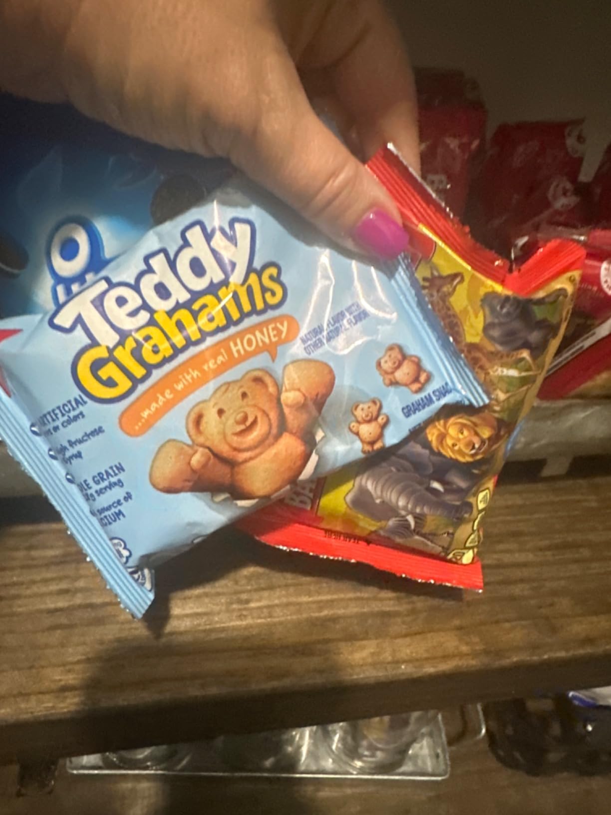 Nabisco, Team Favorites Variety Pack, Oreo Mini, Chips Ahoy! Mini, Teddy Grahams Honey and Barnum's Animal Crackers, 30 Snack Packs customer photo 2