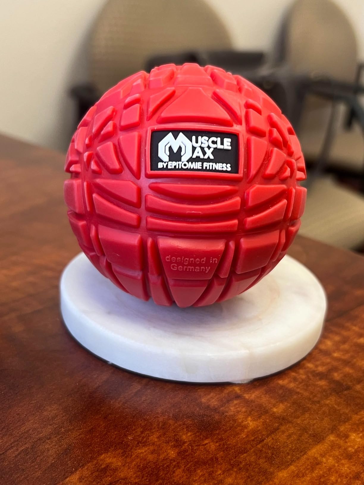 Muscle Max Massage Ball - Therapy Ball for Trigger Point Massage - Deep Tissue Massager for Myofascial Release - Mobility Ball for Exercise & Recovery customer photo 2