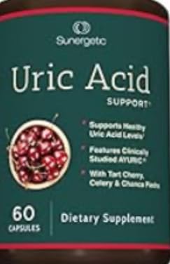 Sunergetic Premium Uric Acid Support Supplement - Uric Acid Cleanse & Kidney Support - Includes Tart Cherry, Chanca Piedra, Celery Extract & Turmeric - 60 Capsules customer photo 1