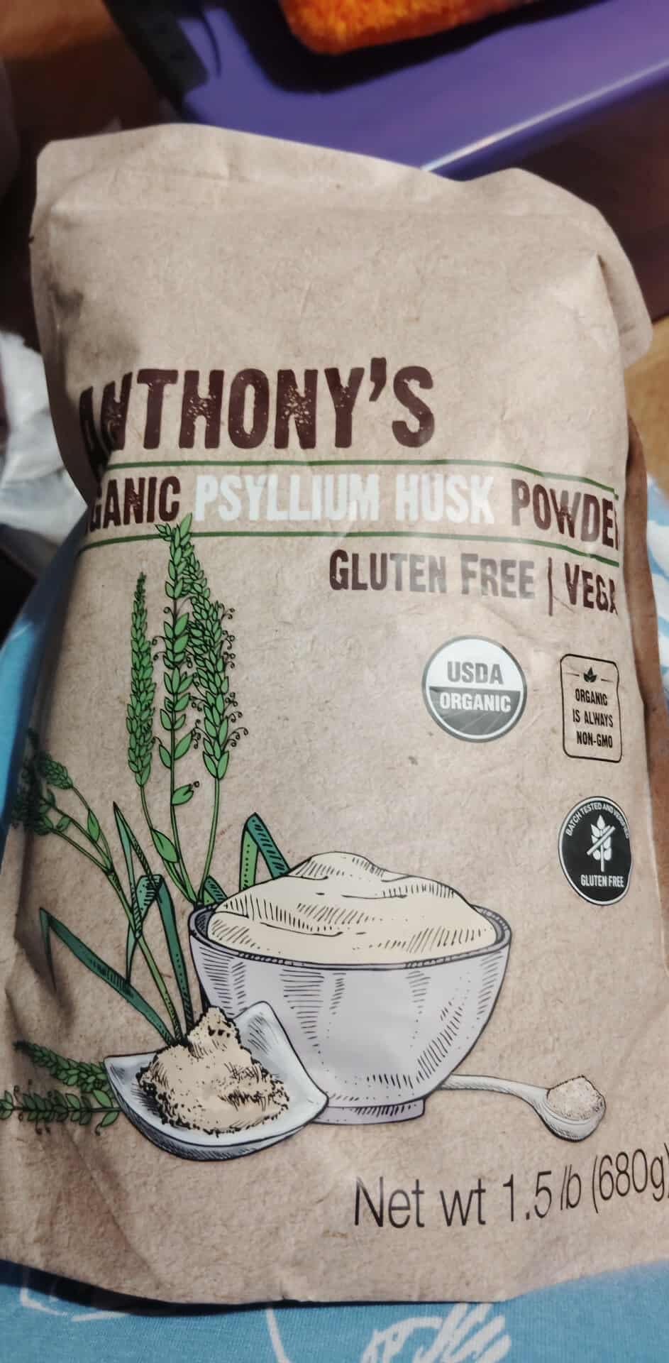 Anthony's Organic Psyllium Husk Powder, 1.5 lb, Gluten Free, Non GMO, Finely Ground, Keto Friendly customer photo 2