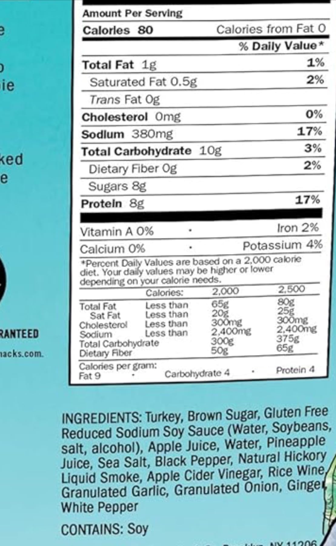 Field Trip Turkey Jerky, Gluten Free, Low Carb, Healthy High Protein Snacks, No Nitrates, All Natural Ingredients, Cracked Pepper, 2.2oz Bags, 4 Pack customer photo 1