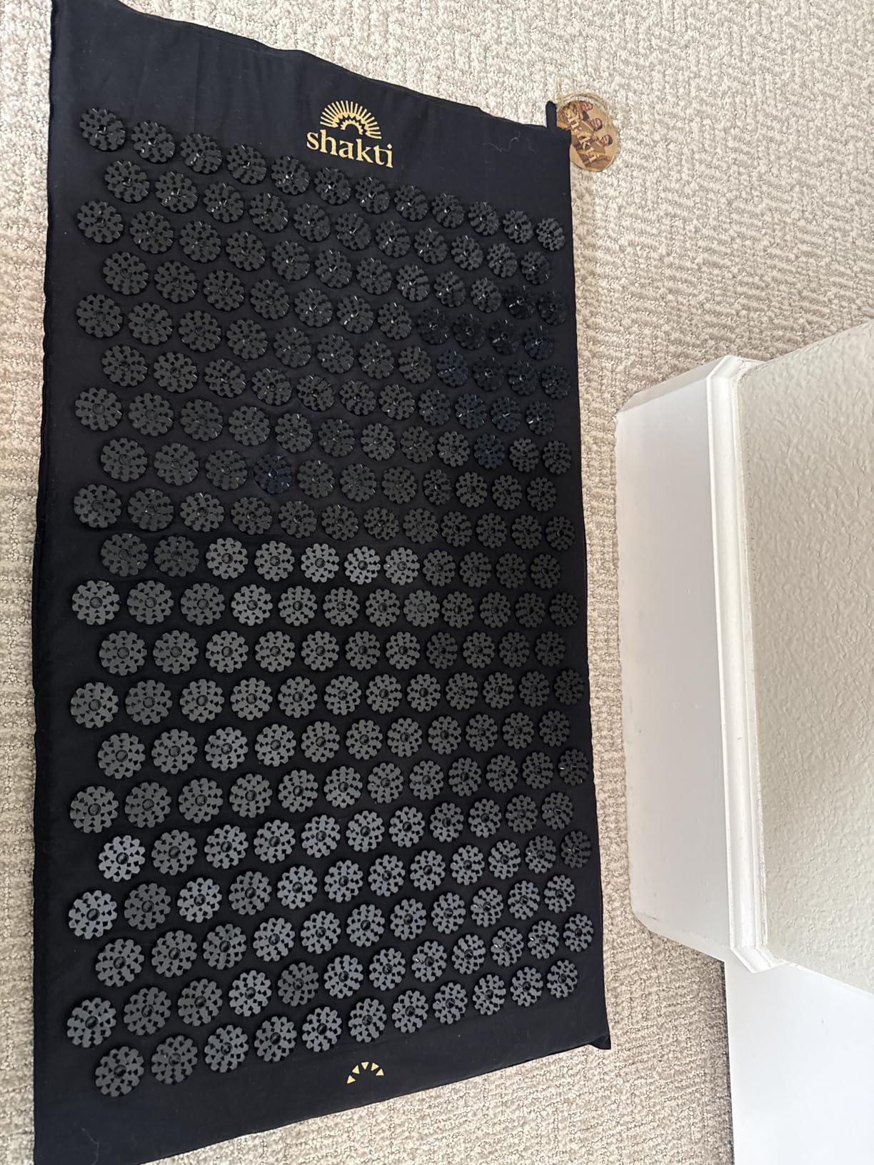ShaktiMat Acupressure Mat for Relaxation, Massage Muscles, Aid Sleep & Unlock Inner Tension, Similar to Acupuncture, No Needles Required customer photo 2