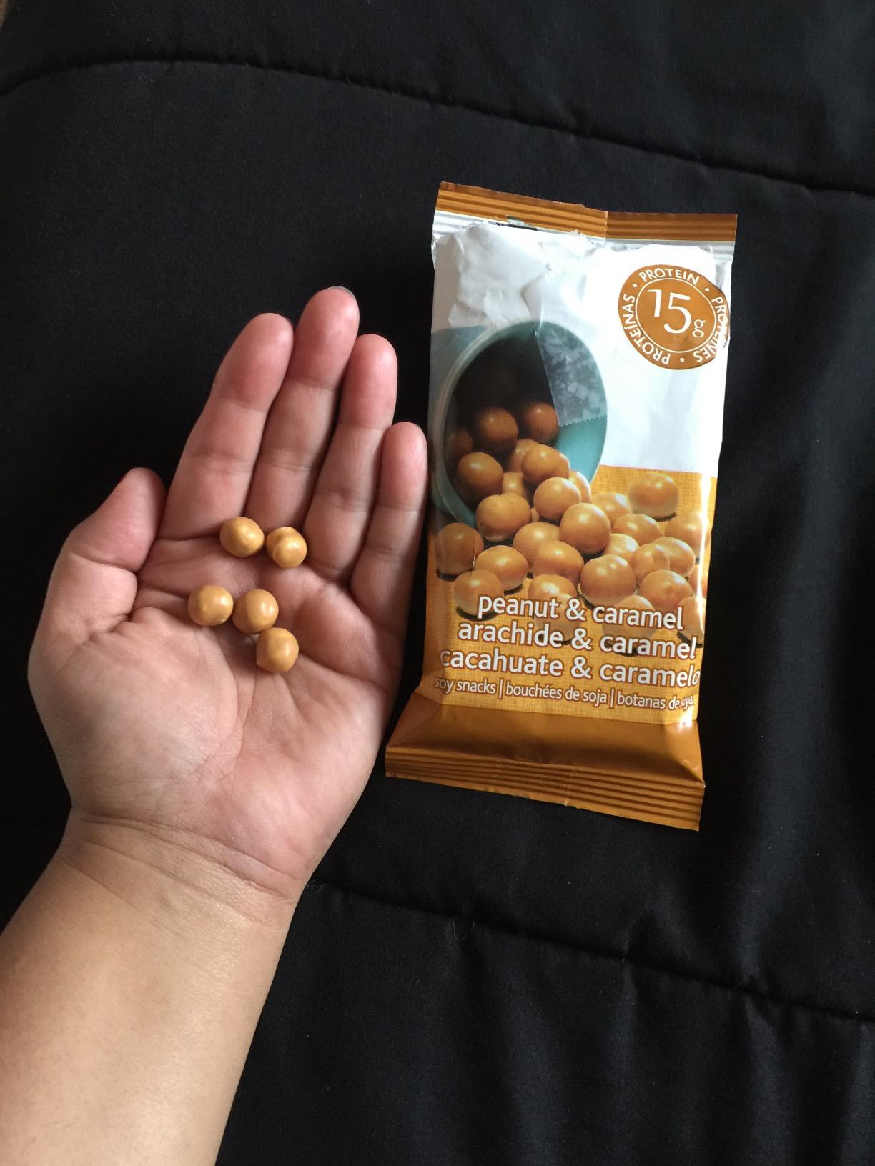 WonderSlim Popper Puff Snacks, Caramel Peanut, 170 Calories, 15g Protein, Gluten Free (7ct) customer photo 1