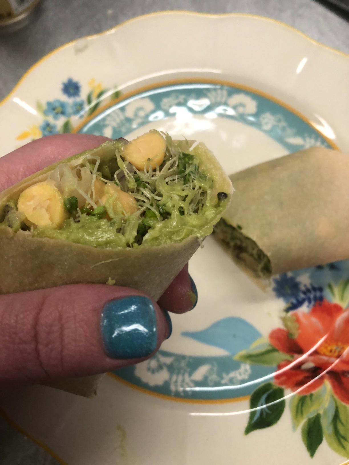 All Natural, Paleo, Gluten Free, Vegan Non-GMO, Kosher Raw Veggie NUCO Coconut Wraps Original Flavor. Low Carb and Yeast Free 10 Count (Two Packs of Five Wraps Each) customer photo 1