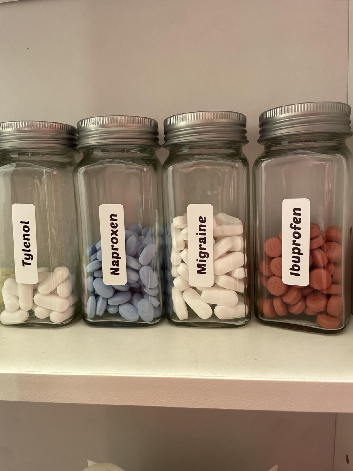 AOZITA 24 Pcs Glass Spice Jars with Labels customer photo 2