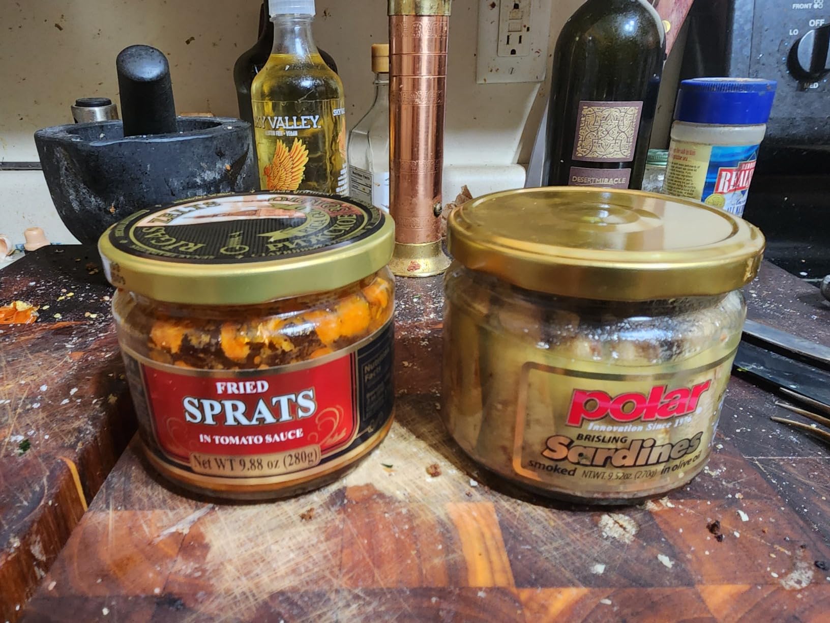 MW Polar Naturally Alder Wood Smoked Brisling Sardines in Olive Oil, 9.5oz Jar (Pack of 6) | Kosher Friendly, Wild-Caught, Hand-Packed, High in Omega-3, Keto, Paleo, Gluten-Free, Non-GMO customer photo 1