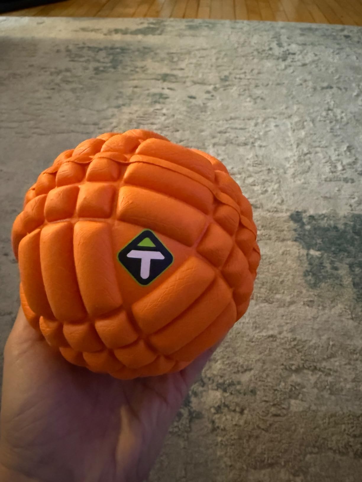 Trigger Point Performance TriggerPoint GRID Ball Foam Massage Ball (5-Inch), Orange customer photo 1