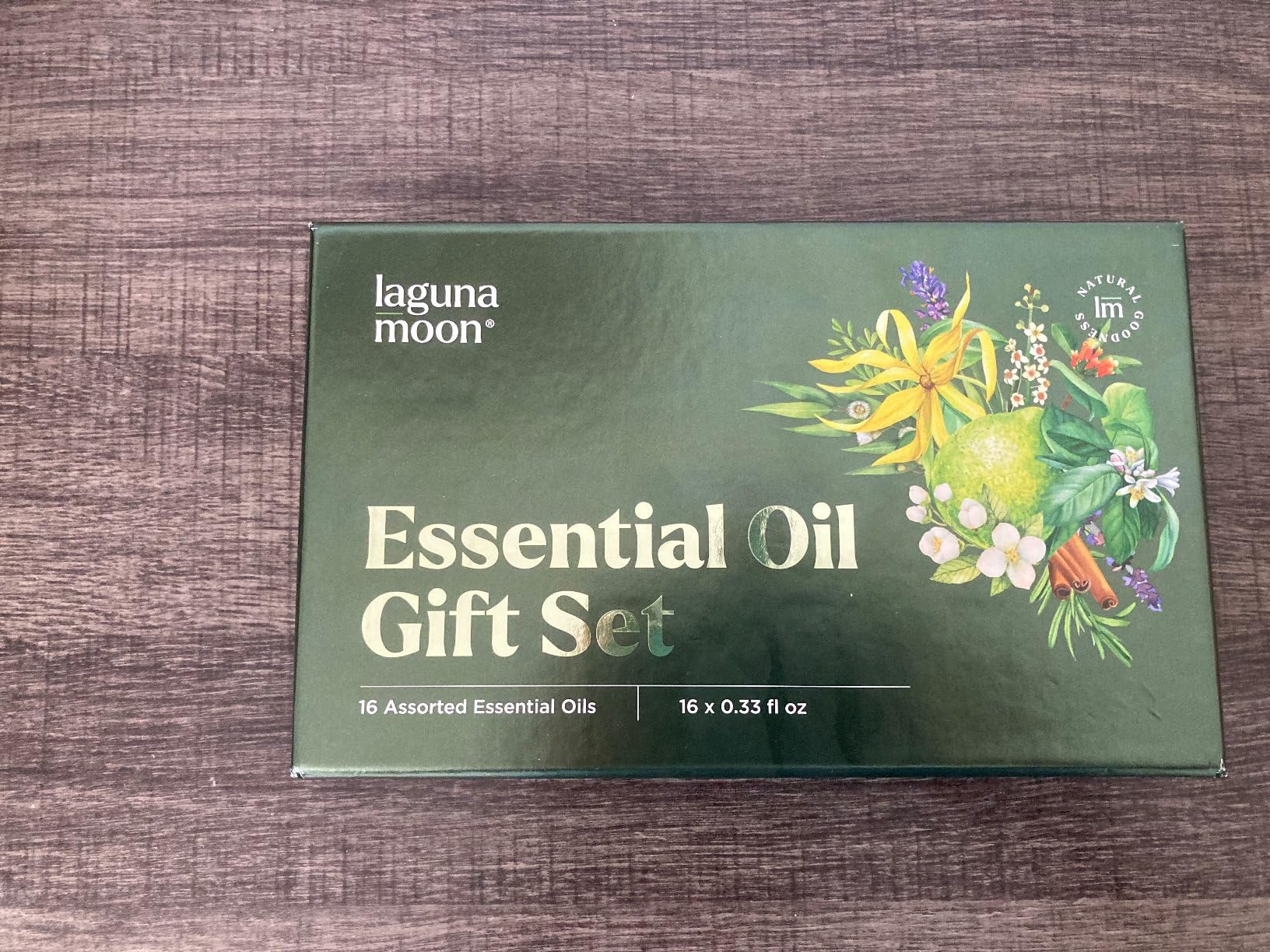 Lagunamoon Essential Oils Set, Top 20 Gift Set Oils for Diffusers, Humidifiers, Aromatherapy, Candle Making Scents, Cars & Home Products, Peppermint, Tea Tree, Lavender, Eucalyptus, Lemongrass (10mL) customer photo 2