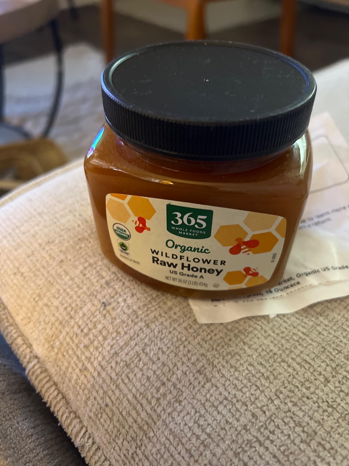 365 by Whole Foods Market Organic Raw Wildflower Honey, 16 OZ customer photo 1