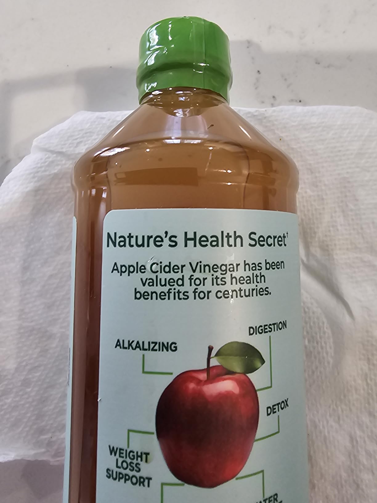 Country Farms Organic Apple Cider Vinegar Tonic, Cleanses and Detoxifies, Helps Balance Fluids, Supports Digestion, With The Mother, Ginger Cayenne & Maple, 16 Fl. Oz. customer photo 1