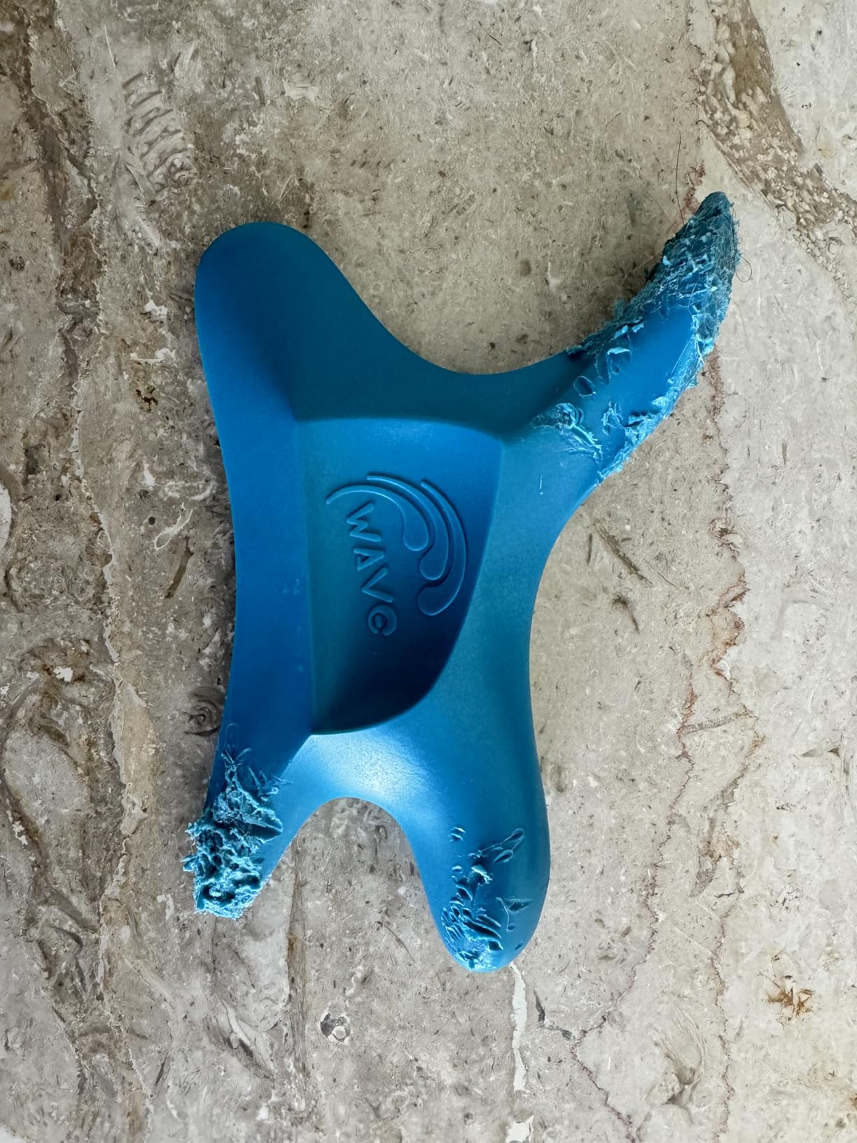 The Wave Tool, The Ultimate Soft Tissue Release All-in-One Ergonomic Scraper and Massage Bodywork Tool for Trigger Points, Muscle Pain, Scars, and Athletic Recovery, Made in USA (Deep sea Teal) customer photo 1