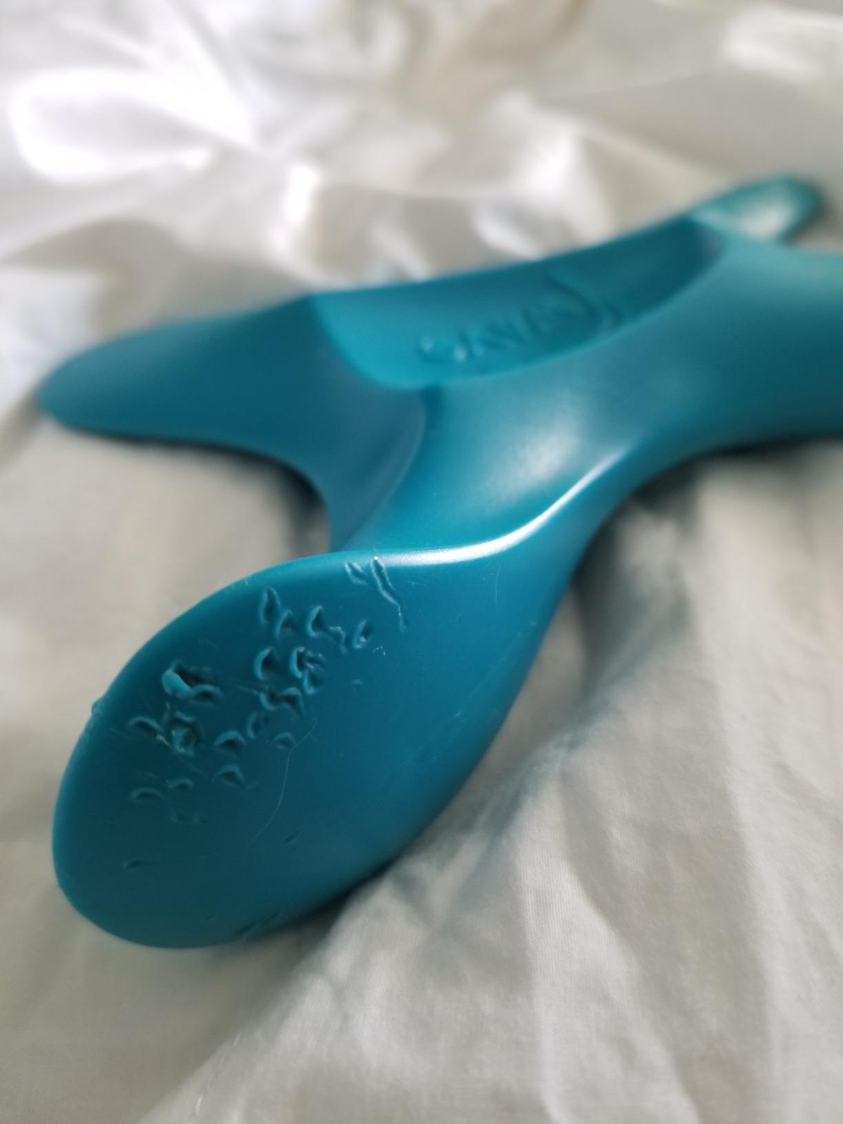 The Wave Tool, The Ultimate Soft Tissue Release All-in-One Ergonomic Scraper and Massage Bodywork Tool for Trigger Points, Muscle Pain, Scars, and Athletic Recovery, Made in USA (Deep sea Teal) customer photo 2