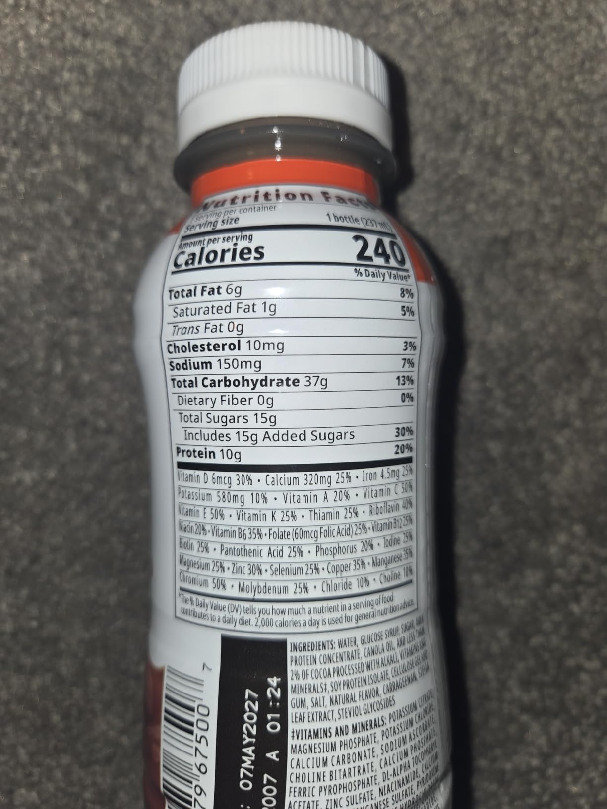 BOOST Original Nutritional Shake, Ready to Drink, Rich Chocolate, 24 Pack customer photo 1