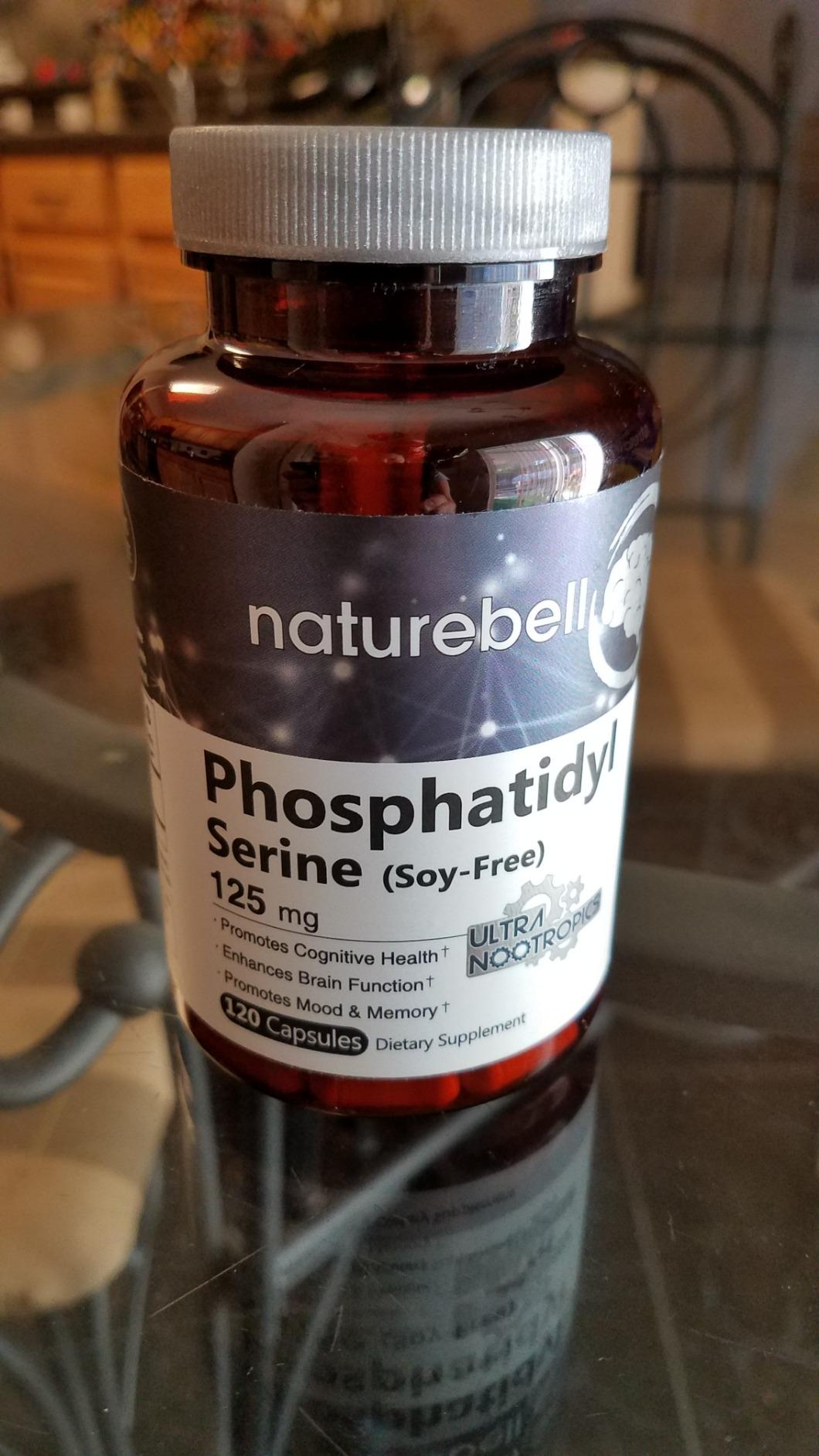 NatureBell Phosphatidylserine 500mg - 240 Capsules - Brain Health Support for Men & Women - Bioavailable Sunflower Lecithin - Easy-to-Swallow Supplement - Gluten-Free customer photo 2