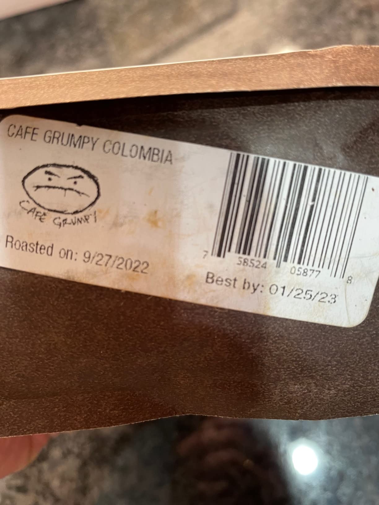 Cafe Grumpy Coffee - Colombia Whole Beans Arabica, 12oz Bag, Single Origin, Medium Roast, Drip, French Press, Pour Over, Cold Brew (Whole Beans) customer photo 1