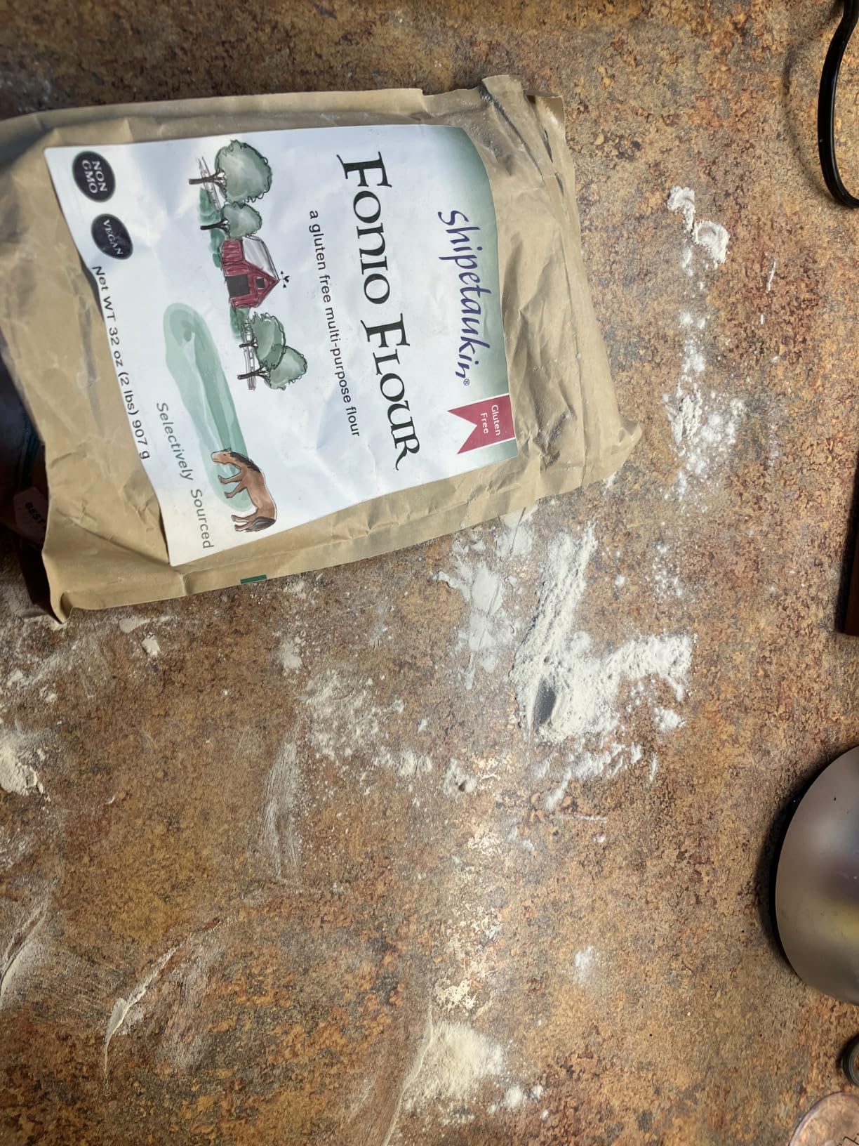 Shipetaukin Multipurpose Fonio Flour - Gluten Free - Non GMO - Made from Fonio African Supergrain - Use for Baking, Thickener, Breads and More (2 Lbs) customer photo 2