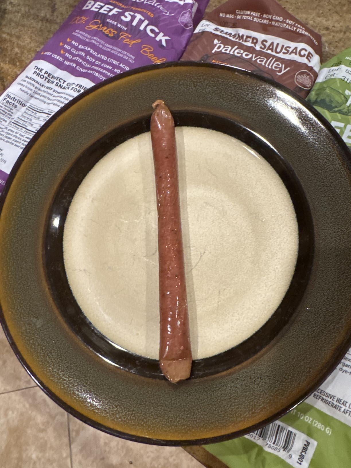 Paleovalley 100% Grass Fed Original Beef Sticks - Delicious Gluten Free Beef Snack - High Protein Keto Friendly customer photo 2