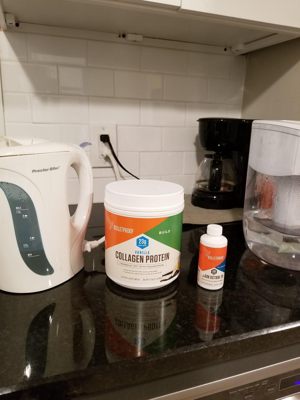 Bulletproof Vanilla Collagen Peptides Powder with MCT Oil, 17.6 Ounces, Grass-Fed Collagen Protein for Skin, Bones and Joints customer photo 2