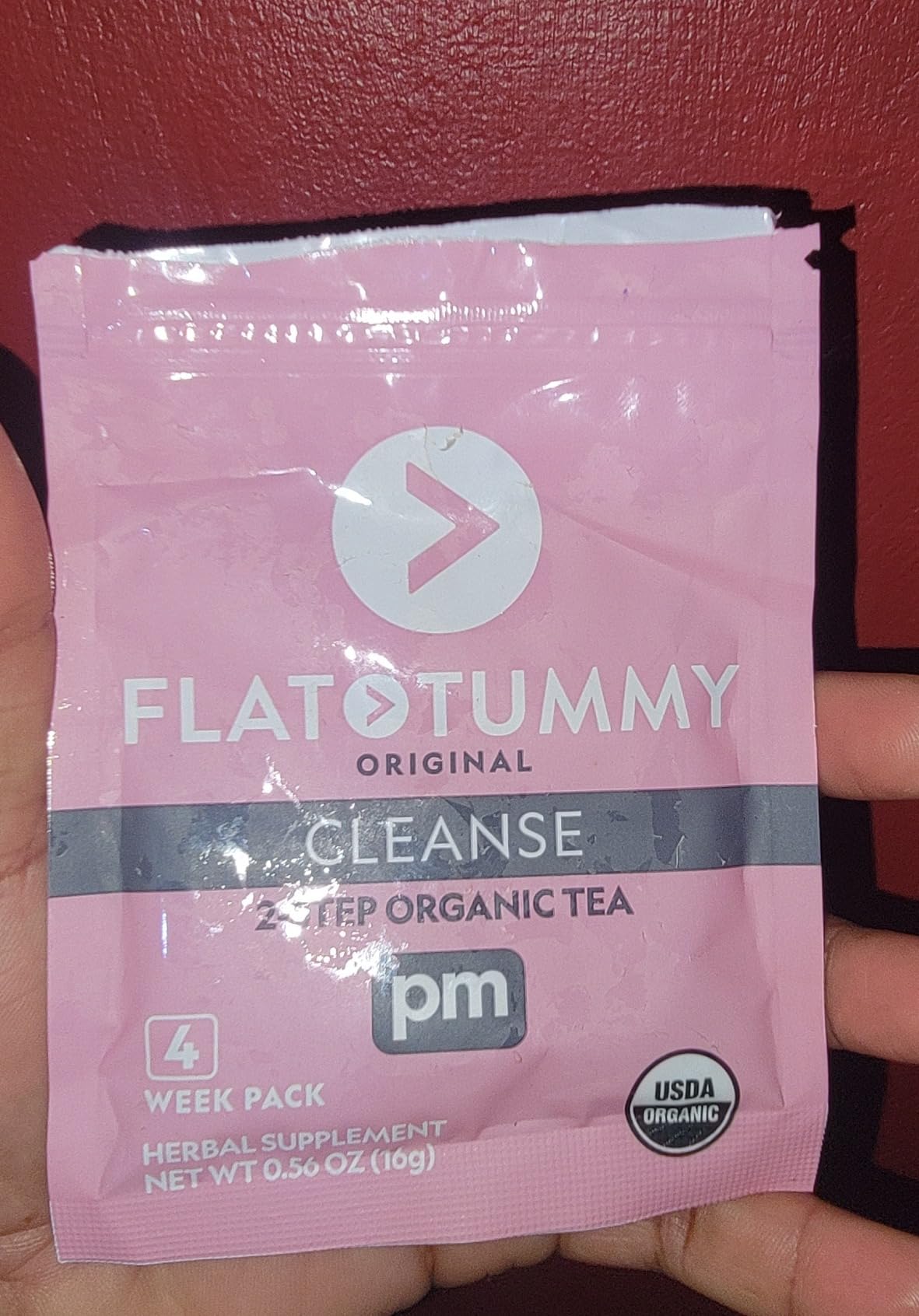 Flat Tummy Tea - 2-step, 4 Week Program - Detox Tea to Boost Energy & Reduce Bloating - All Natural Detox Cleanse w/ Green Tea, Lemon Balm, Dandelion, Fennel, & More - Digestion support customer photo 1