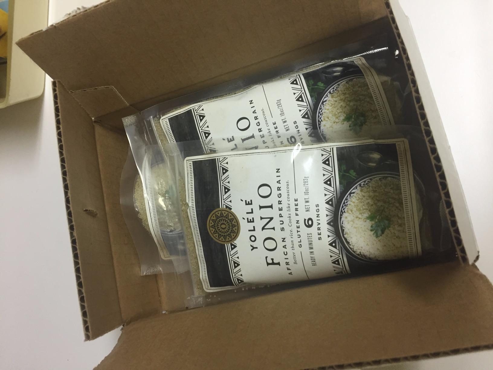 Yolele Fonio African Supergrain Ancient Grains, Precooked Gluten-Free Non GMO Organic Vegan Protein High Fiber Keto Paleo-Friendly Rice Alternative 30 oz (10 oz, 3 Pack) customer photo 1