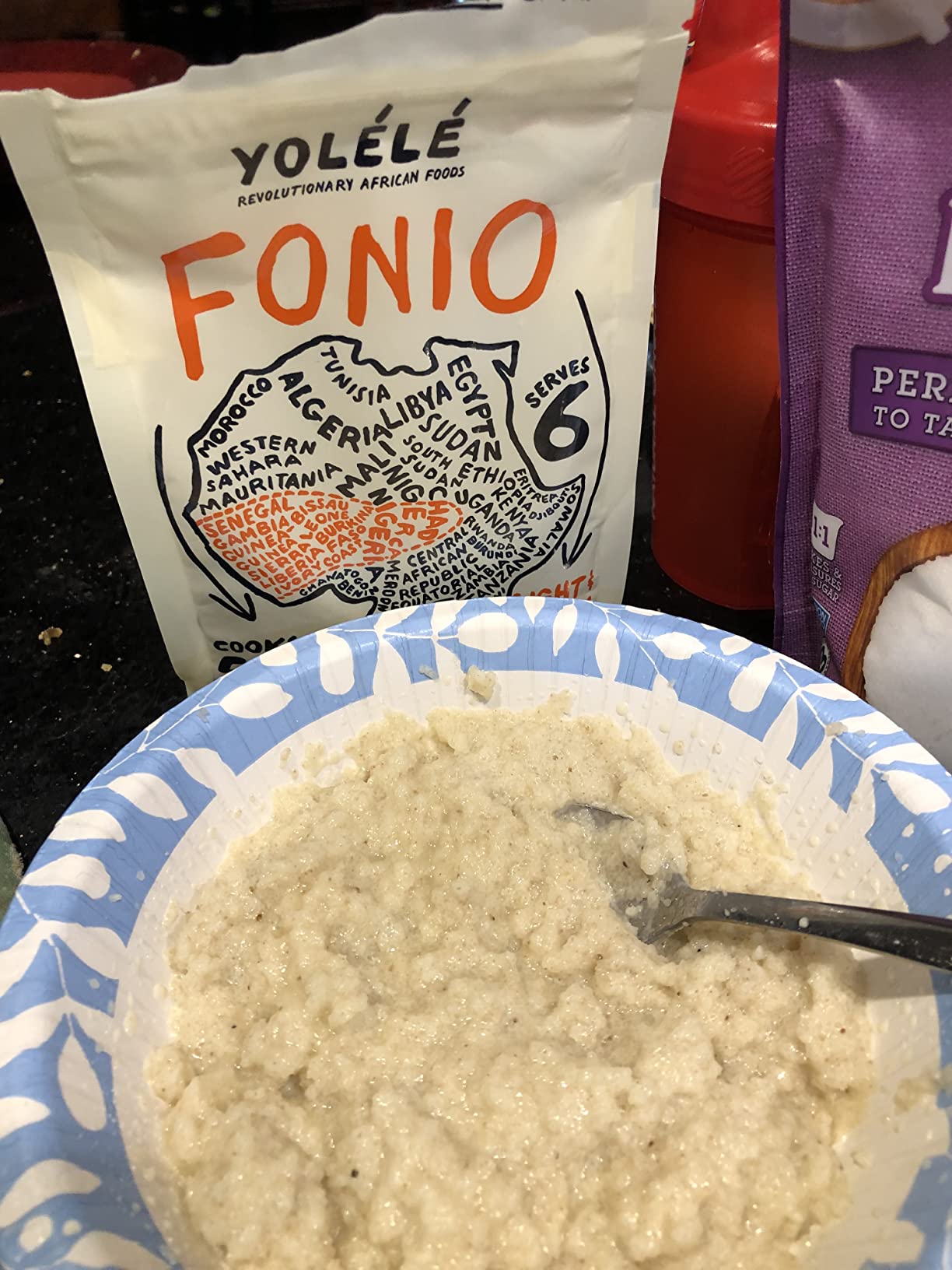 Yolele Fonio African Supergrain Ancient Grains, Precooked Gluten-Free Non GMO Organic Vegan Protein High Fiber Keto Paleo-Friendly Rice Alternative 30 oz (10 oz, 3 Pack) customer photo 2