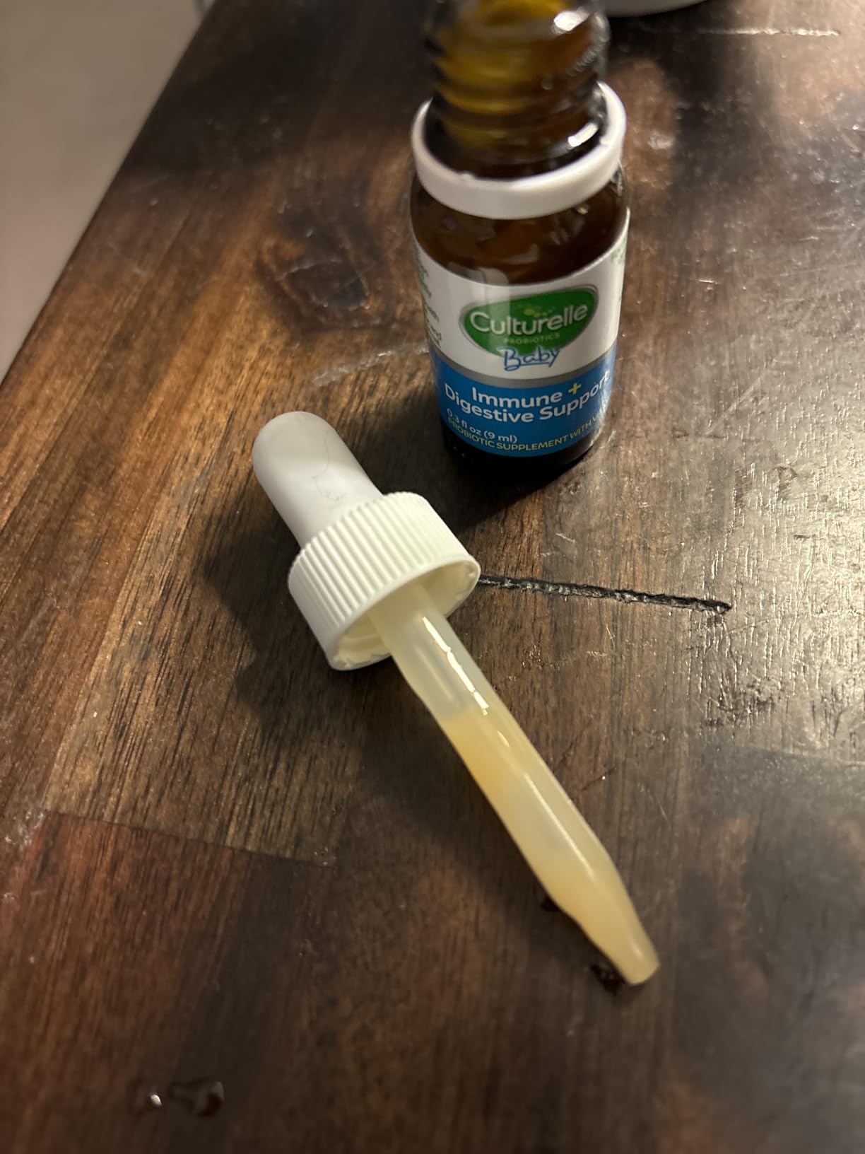 Culturelle Baby Probiotic Drops + Vitamin D, Immune & Digestive Health Support for Babies, Infants & Newborns 0-12 Months, 30 Day Supply, Gluten Free & Non-GMO, 9ml customer photo 1